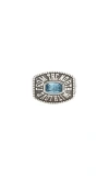 Maple Northern Class Ring In Silver