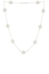Shop Maple Orbit Chain Necklace In Silver 925