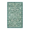 Maples Astrid Washable Indoor Rectangular Accent Rug In Green