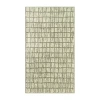 Maples Grid Indoor Rectangular Accent Rug In Gray
