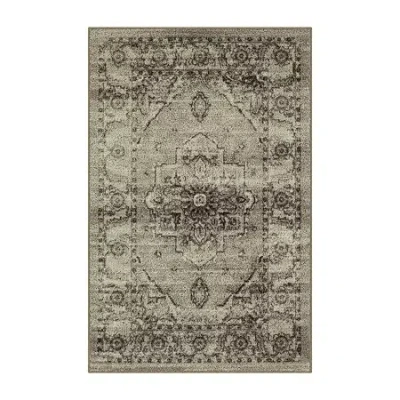 Maples Lori Distressed Rectangular Indoor Rugs In Sand