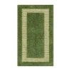 Maples Solid Cut And Loop Indoor Rectangular Accent Rug In Green