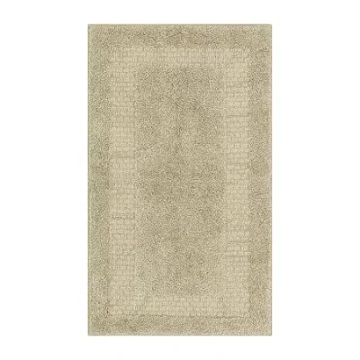 Maples Solid Cut And Loop Indoor Rectangular Accent Rug In Sand
