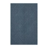 Maples Textured Solid Weave Indoor Rectangular Accent Rug In Blue
