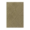 Maples Textured Solid Weave Indoor Rectangular Accent Rug In Brown