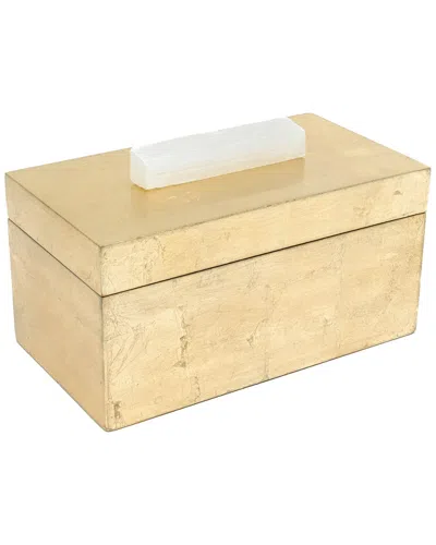 Mapleton Drive Brushed Gold Box