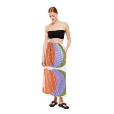 Mapoesie Orange Kinetic Juliet Kinetic Skirt
