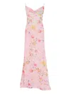 Mar De Margaritas Delicate Floral Maxi Dress