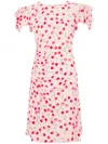 Mar De Margaritas Cherry Motif Mini Dress In Pink In Pink