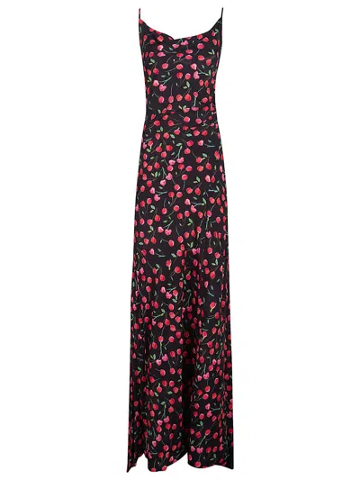 Mar De Margaritas Dress  Woman Color Red In Black