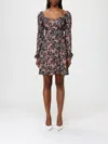 Mar De Margaritas Dress  Woman Color Brown In Multi
