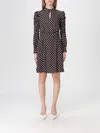 Mar De Margaritas Dress  Woman Color Brown In Multi