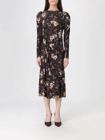 Mar De Margaritas Dress  Woman Color Brown In Multi