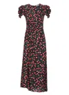 Mar De Margaritas Black Viscose Dress
