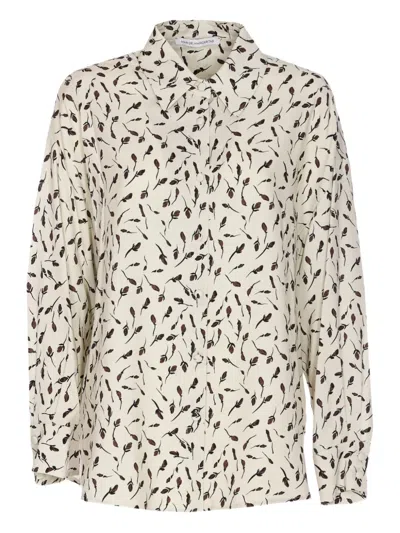 MAR DE MARGARITAS FLORAL-PATTERN BUTTON-DOWN SHIRT