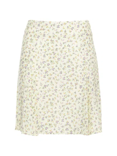 Mar De Margaritas Kate Mini Skirt In White