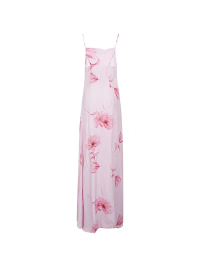 Mar De Margaritas Kelly Floral Maxi Dress In Pink