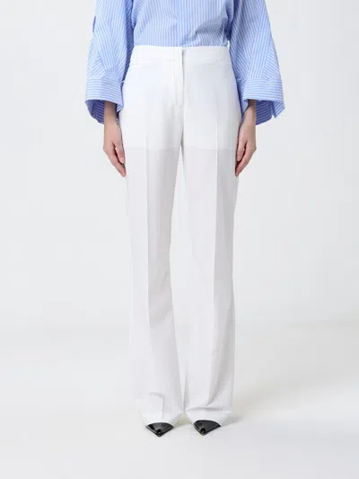 Mar De Margaritas Pants  Woman Color White