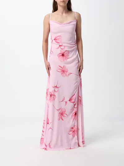 Mar De Margaritas Dress Woman Color Pink In Multi
