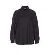 Mar De Margaritas Black Clelia Shirt In Black