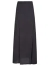 Mar De Margaritas Polka-dot Maxi Skirt