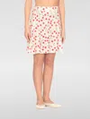 Mar De Margaritas Skirt  Woman Color White