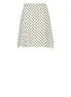 Mar De Margaritas White Kate Skirt In Beige