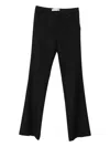 Mar De Margaritas Straight-leg Trousers In Black