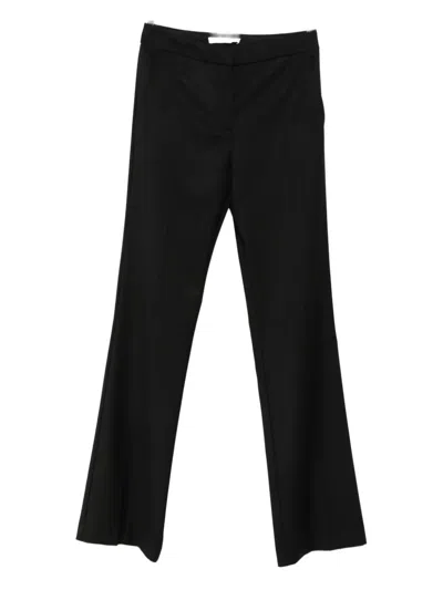 Mar De Margaritas Straight-leg Trousers In Black
