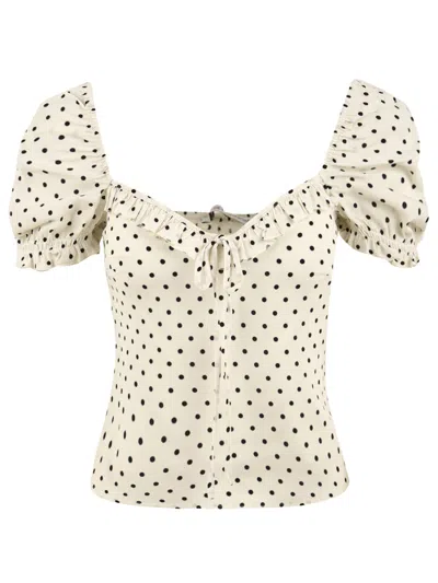 Mar De Margaritas Top In Neutral