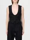 Mar De Margaritas Blazer  Woman Color Black In Black