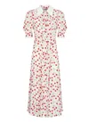 Mar De Margaritas White Viscose Dress