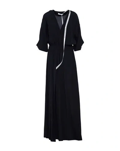 Mar De Margaritas Woman Maxi Dress Black Size L Viscose