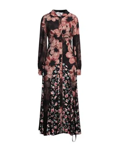 Mar De Margaritas Woman Maxi Dress Black Size M Viscose