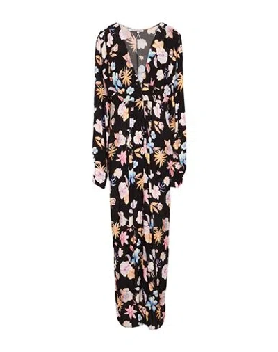 Mar De Margaritas Woman Maxi Dress Black Size Xl Viscose