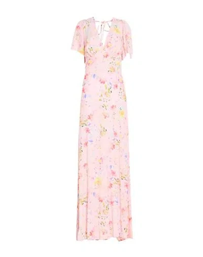 Mar De Margaritas Woman Maxi Dress Light Pink Size Xs Viscose