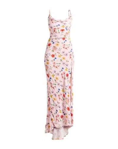 Mar De Margaritas Woman Maxi Dress Pink Size M Viscose