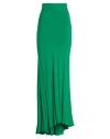 Mar De Margaritas Woman Maxi Skirt Green Size L Viscose In Green