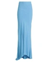 Mar De Margaritas Woman Maxi Skirt Light Blue Size M Viscose