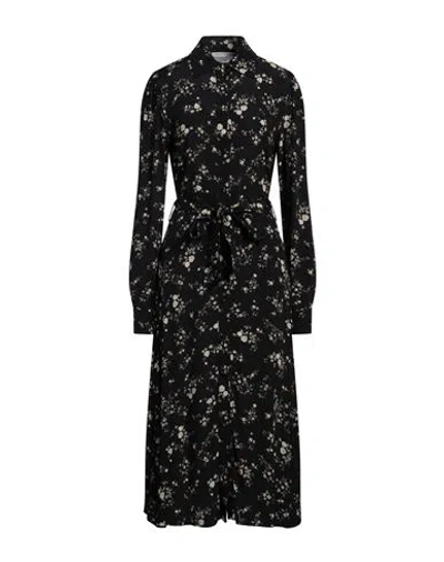 Mar De Margaritas Woman Midi Dress Black Size L Viscose