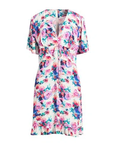 Mar De Margaritas Woman Midi Dress Pink Size Xl Viscose