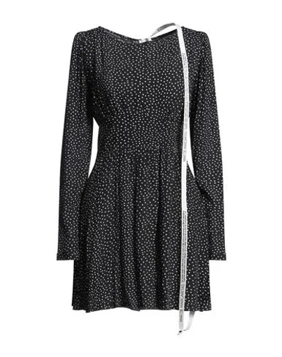 Mar De Margaritas Woman Mini Dress Black Size L Viscose