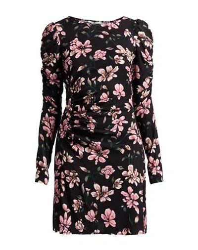 Mar De Margaritas Woman Mini Dress Black Size M Viscose