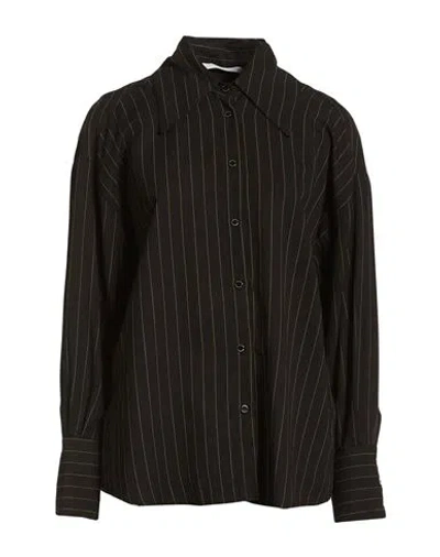 Mar De Margaritas Woman Shirt Black Size Xs Viscose, Polyamide