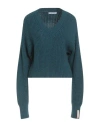 Mar De Margaritas Woman Sweater Deep Teal Size M Acrylic, Wool, Viscose, Alpaca Wool In Green