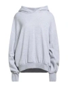 Mar De Margaritas Woman Sweatshirt Grey Size S Cotton, Elastane