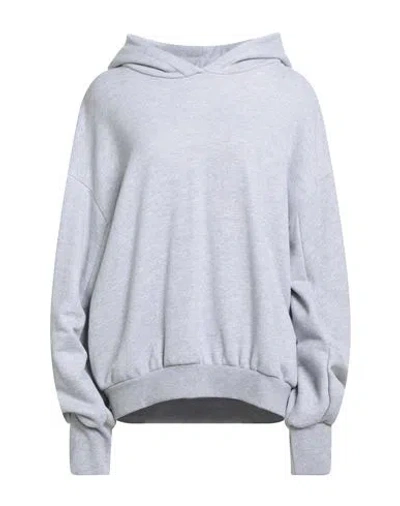 Mar De Margaritas Woman Sweatshirt Grey Size S Cotton, Elastane In Gray