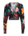 Mar De Margaritas Woman Top Deep Teal Size M Viscose In Green