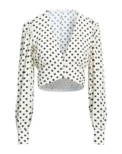 Mar De Margaritas Woman Top Ivory Size S Viscose In White
