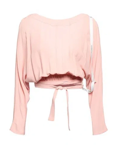 Mar De Margaritas Woman Top Light Pink Size M Viscose